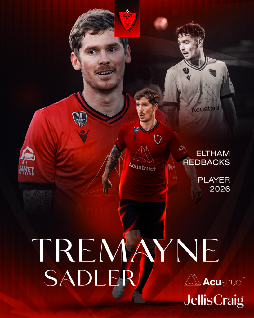 Tremayne Sadler recommits to Eltham Redbacks for 2026 sadler