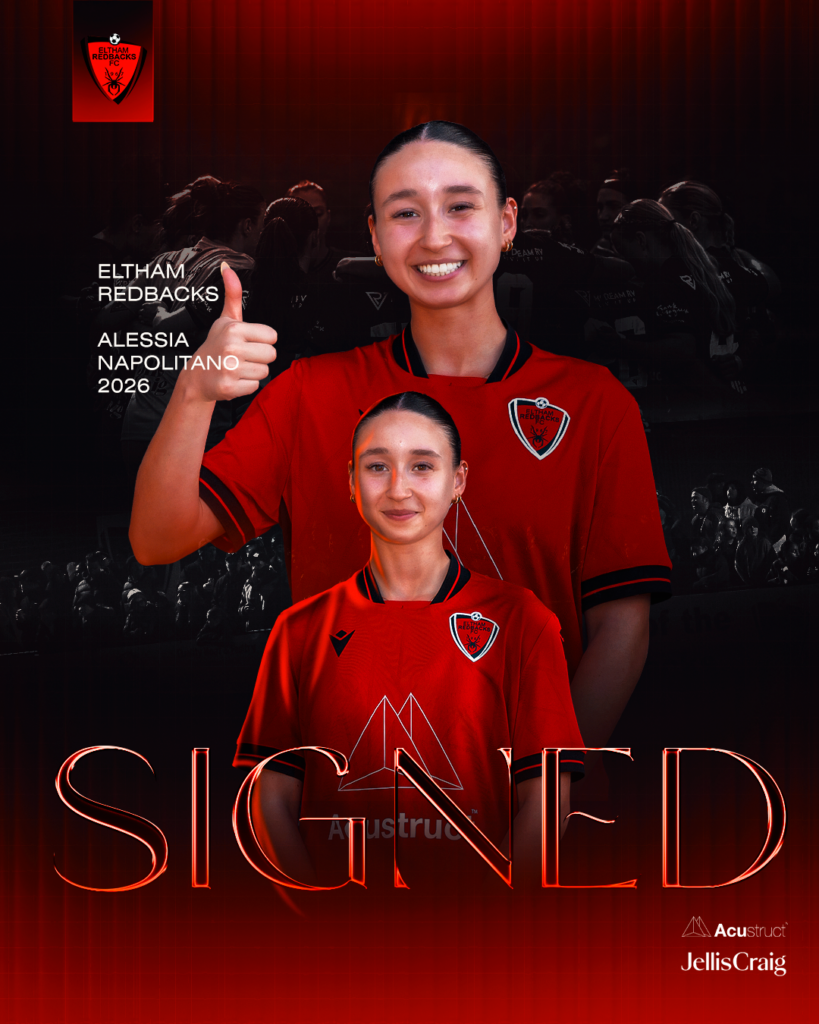 Eltham Welcomes Talented Young Right Back Alessia Napolitano for 2026 eltham singedalessia