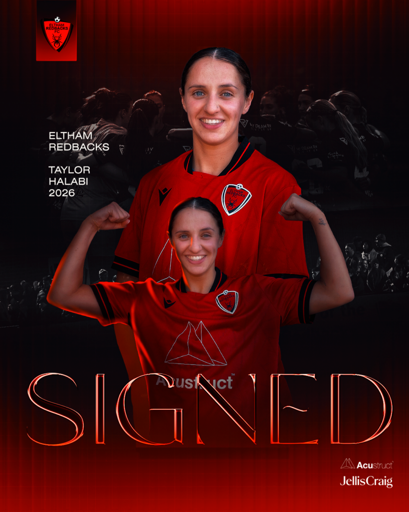 experienced campaigner Taylor Halabi joins the redbacks eltham singedhalabi