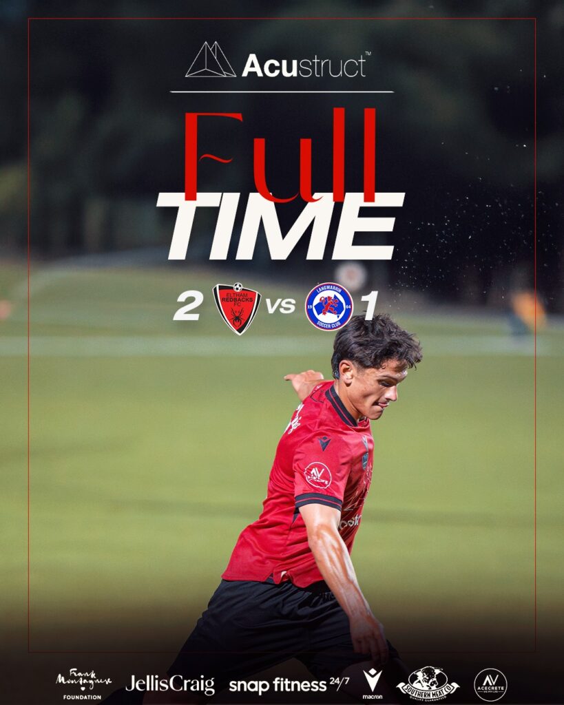 Acustruct Match Report: Eltham Redbacks 2-1 Langwarrin SC 653952673 1329237485891180 5698958612034257648 n