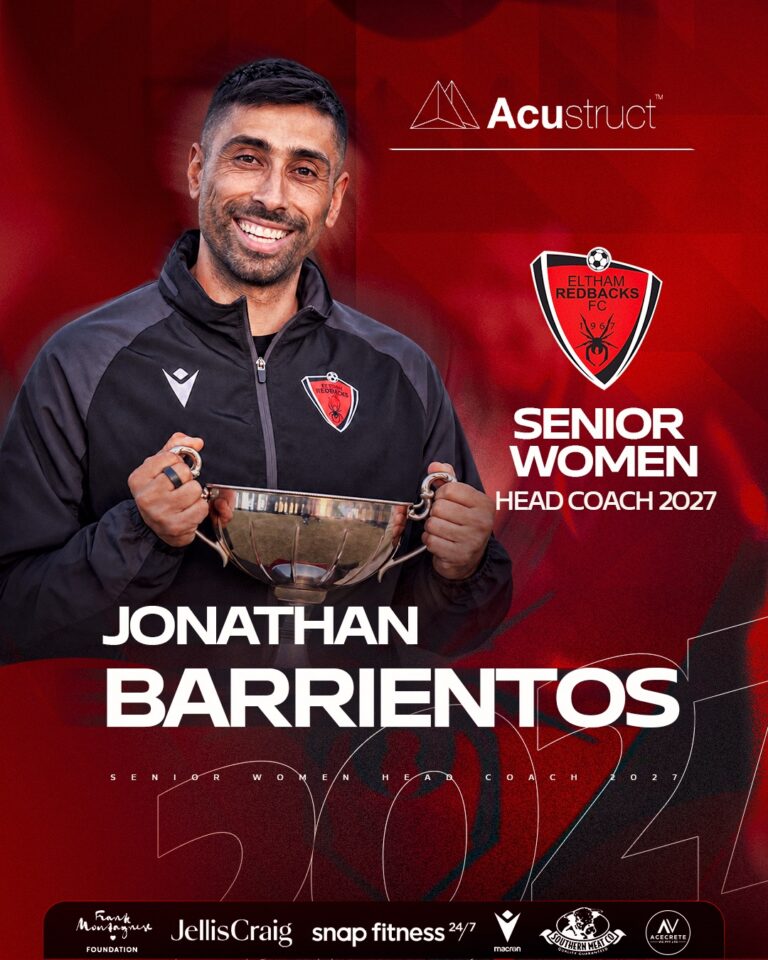 jonathan barrientos senior women coach 2027